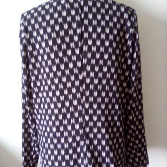 H&M Black and White Patterned Blazer - Picture 4 of 4